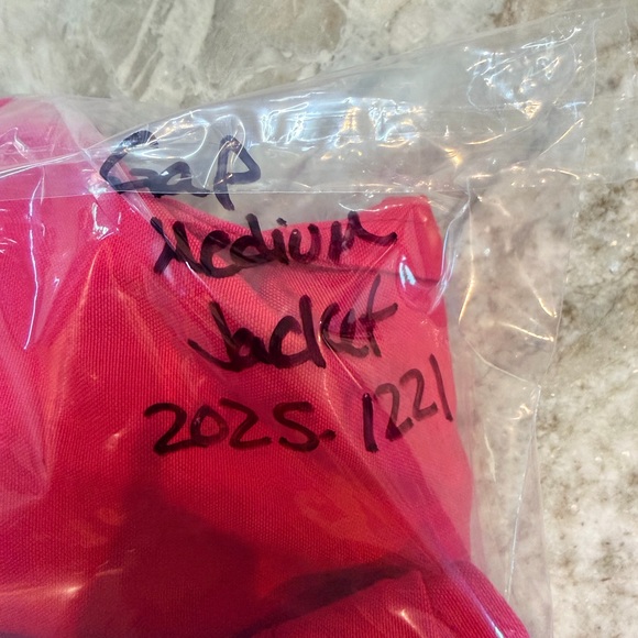 GAP Red Double Breasted Coat Jacket Women’s Size M - Picture 14 of 14